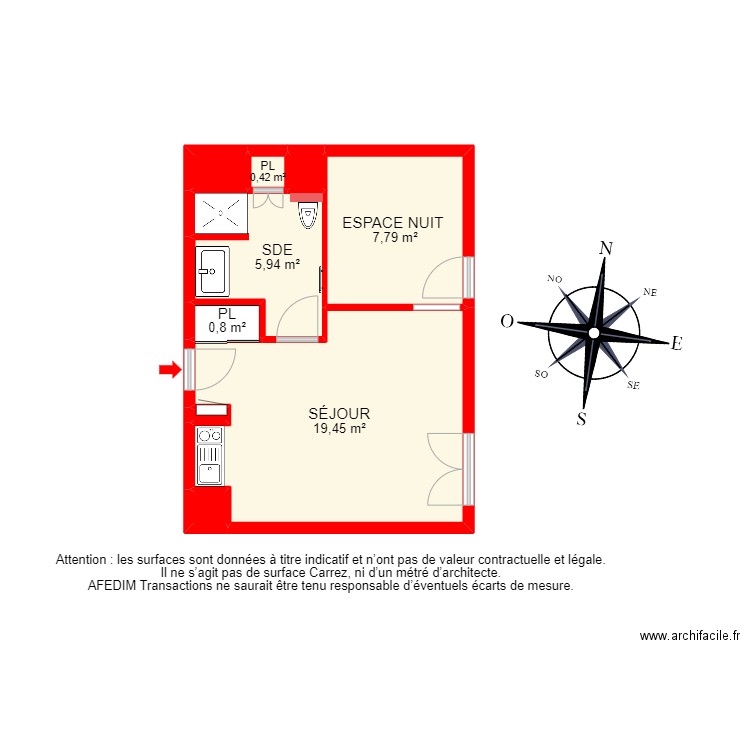 BI 18360 - . Plan de 0 pièce et 0 m2