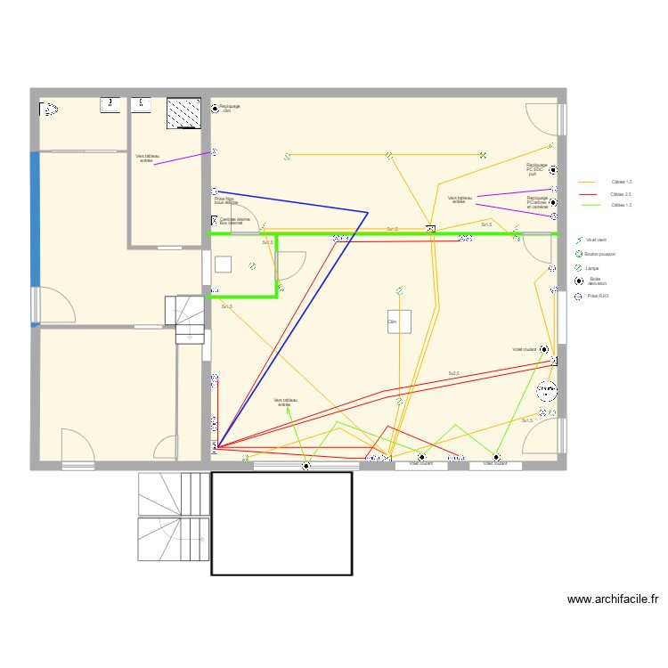 S&eacute;bastien. Plan de 0 pièce et 0 m2