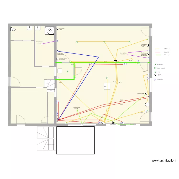 Sébastien. Plan de 5 et 145 m² Sébastien. Plan de 5 et 145 m²