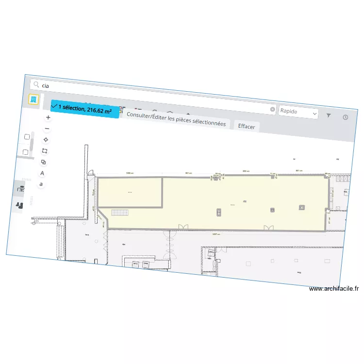 CIA-espace 2. Plan de 