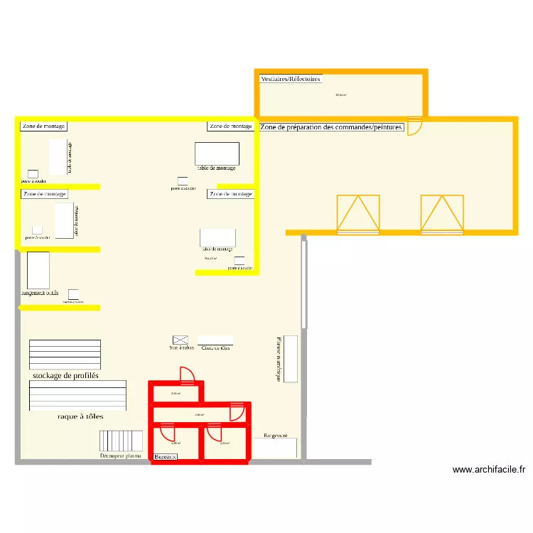 Plan FMB. Plan de 6  et 394 m²