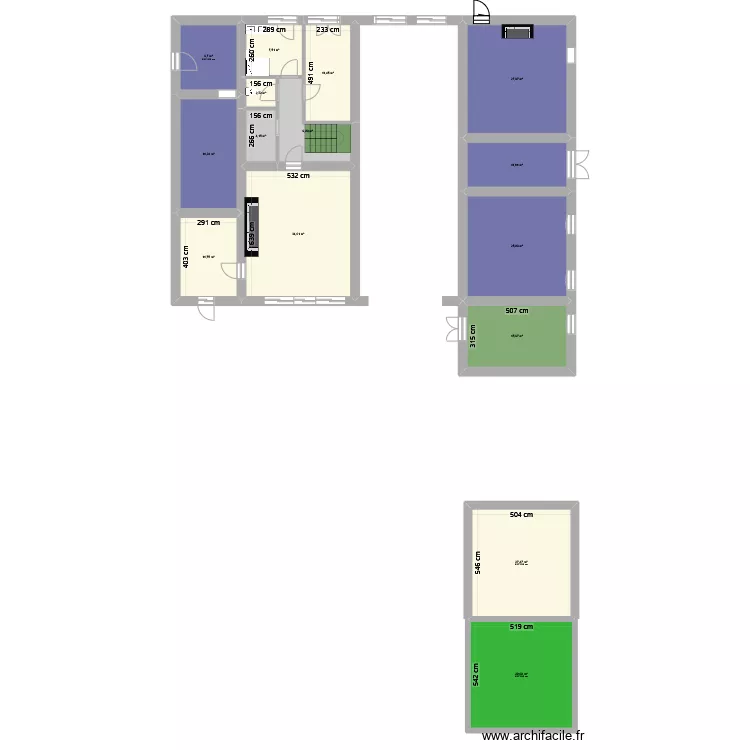 maison verdun 2. Plan de 