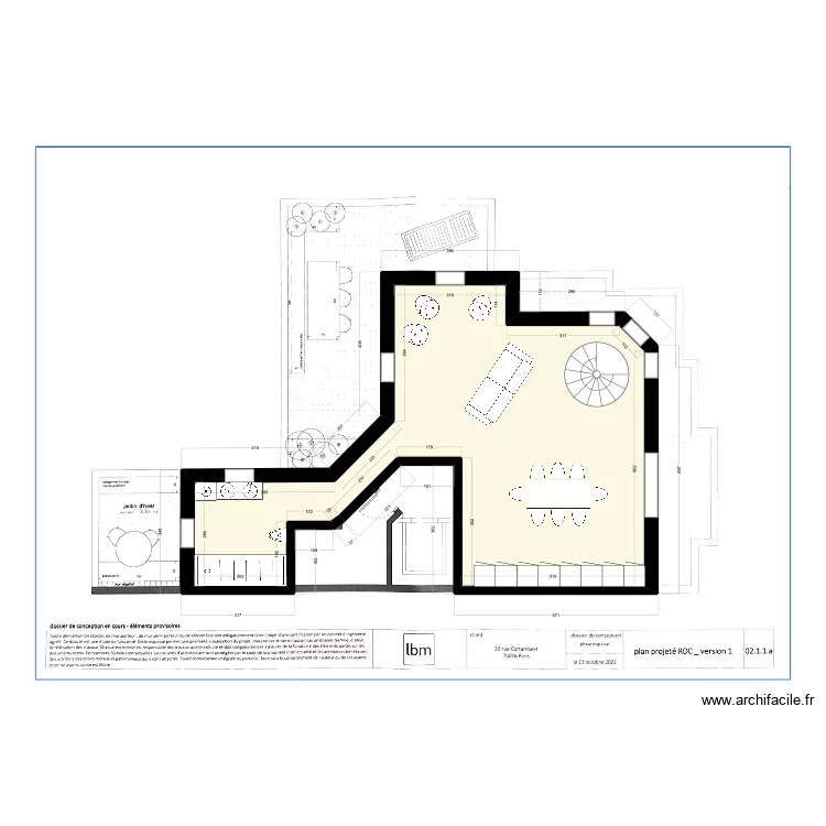 CORTAMBERT RDC2. Plan de 
