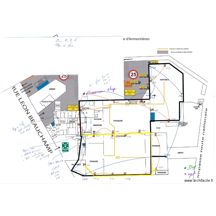 projet ssi semence de France . Plan de 0 pièce et 0 m2