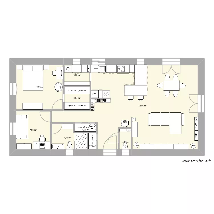 lot16mars26. Plan de 9  et 90 m²
