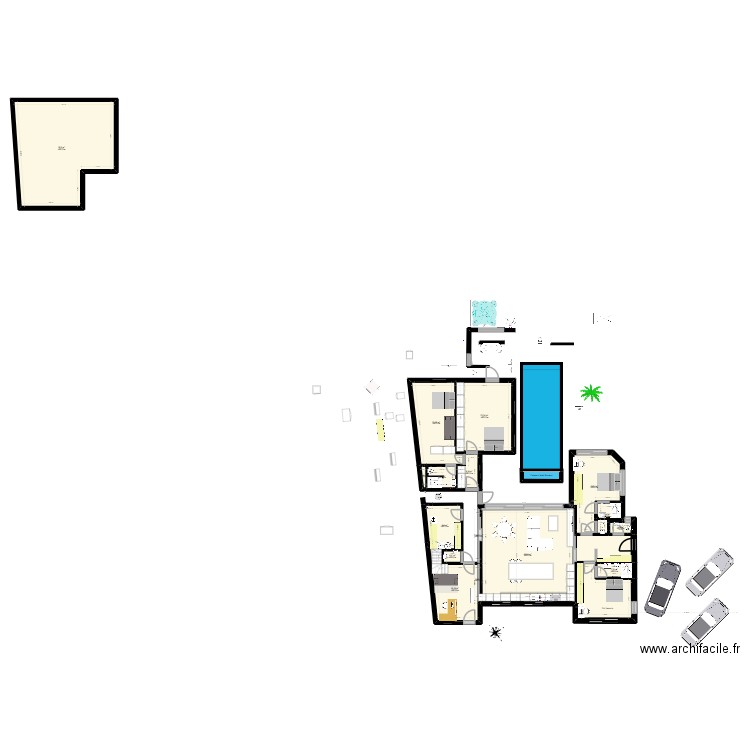 05112025. Plan de 18 pièces et 246 m2