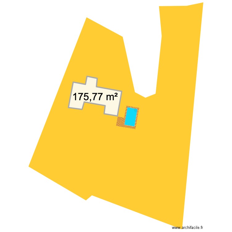 cadastre + piscine VER SUR LAUNETTE. Plan de 0 pièce et 0 m2