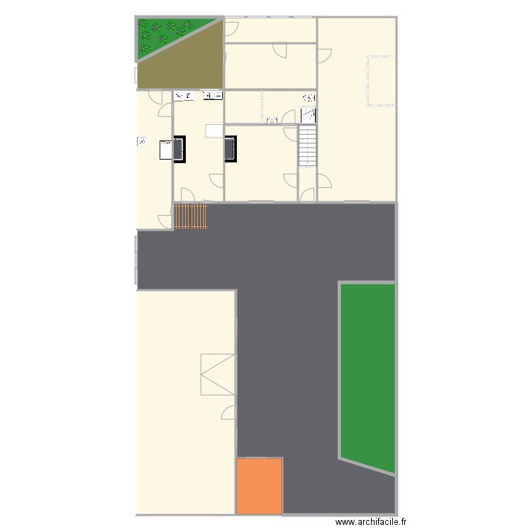 maison iwuy. Plan de 28 pièces et 687 m2