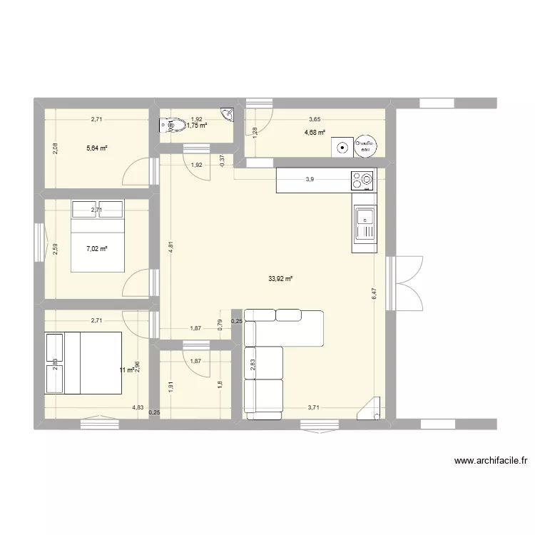 MOB BILIA. Plan de 
