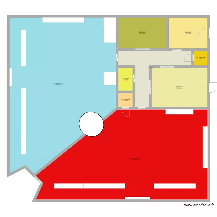 Zone Chaude Zone Froide. Plan de Zone Chaude Zone Froide. Plan de