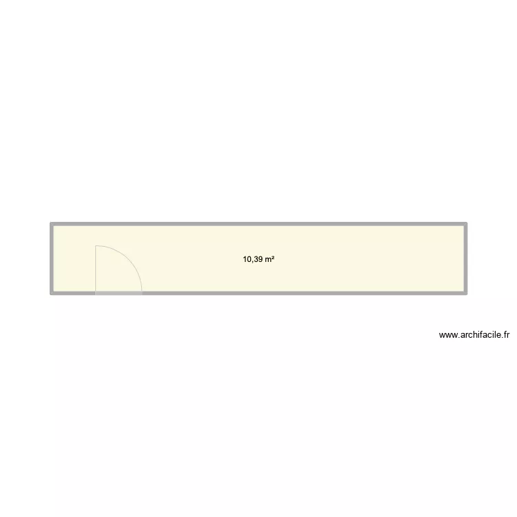 test-cabanon-3d. Plan de 