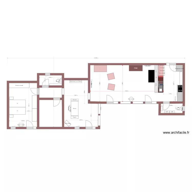 Salle de bains - baigbnoire. Plan de Salle de bains - baigbnoire. Plan de