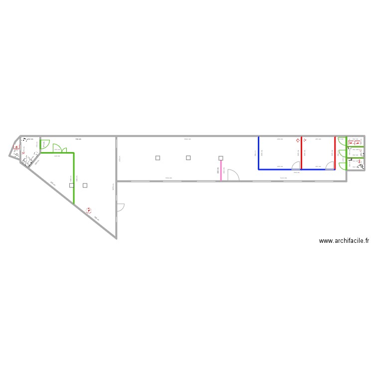 Douai VMC. Plan de 10 pièces et 187 m2