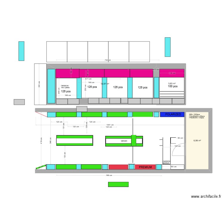 PLAN SUNGLASSES V8 SNG. Plan de 0 pièce et 0 m2