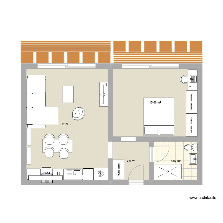 Randogne 2. Plan de 0 pièce et 0 m2