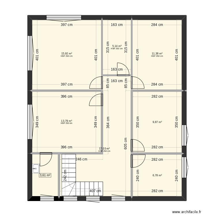 chatterie Laon etage 2. Plan de 0 pièce et 0 m2