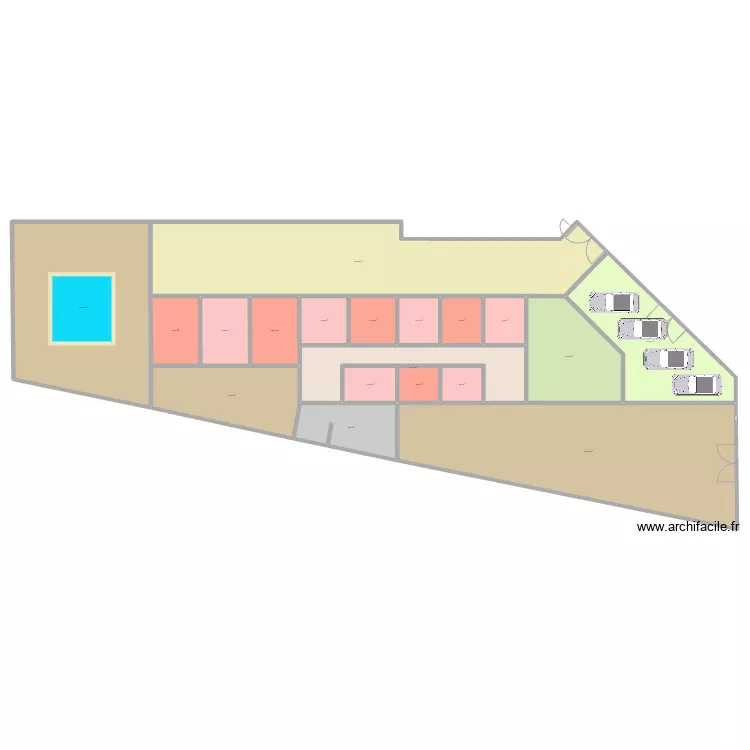 appart 3010C. Plan de 