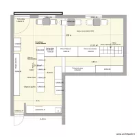 Patisserie. dimensions meubles. 2