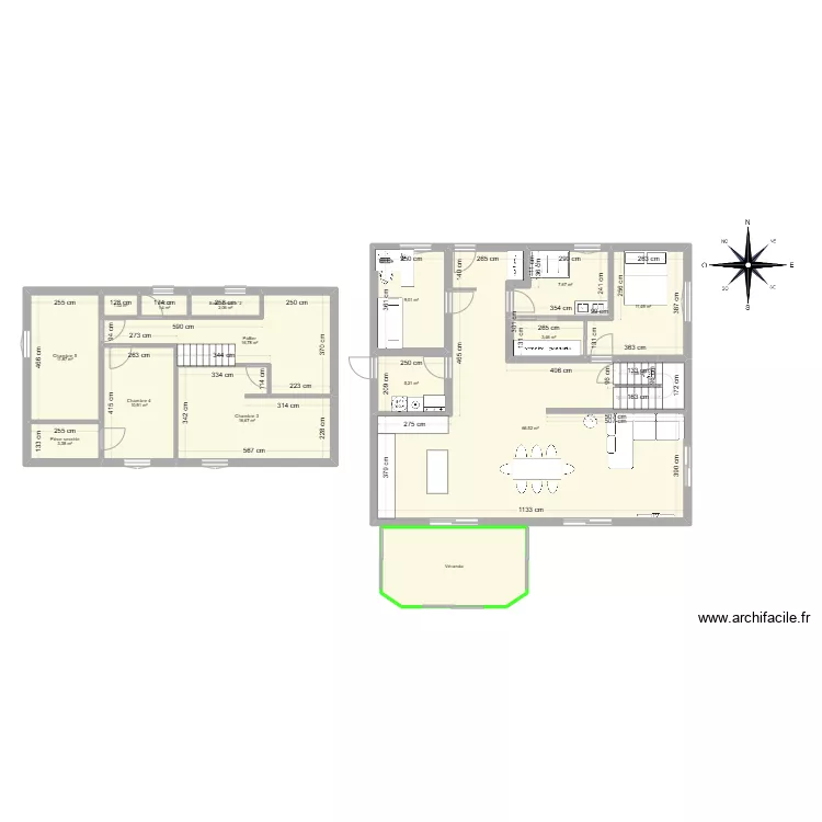 Notre maison - Bouchemaine Bapt renov 1. Plan de Notre maison - Bouchemaine Bapt renov 1. Plan de