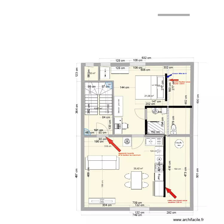 immeuble1 3ème V2 T2 sol b. Plan de immeuble1 3ème V2 T2 sol b. Plan de