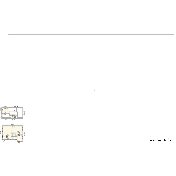 MAISON VERRIERES v2. Plan de 10 pièces et 99 m2
