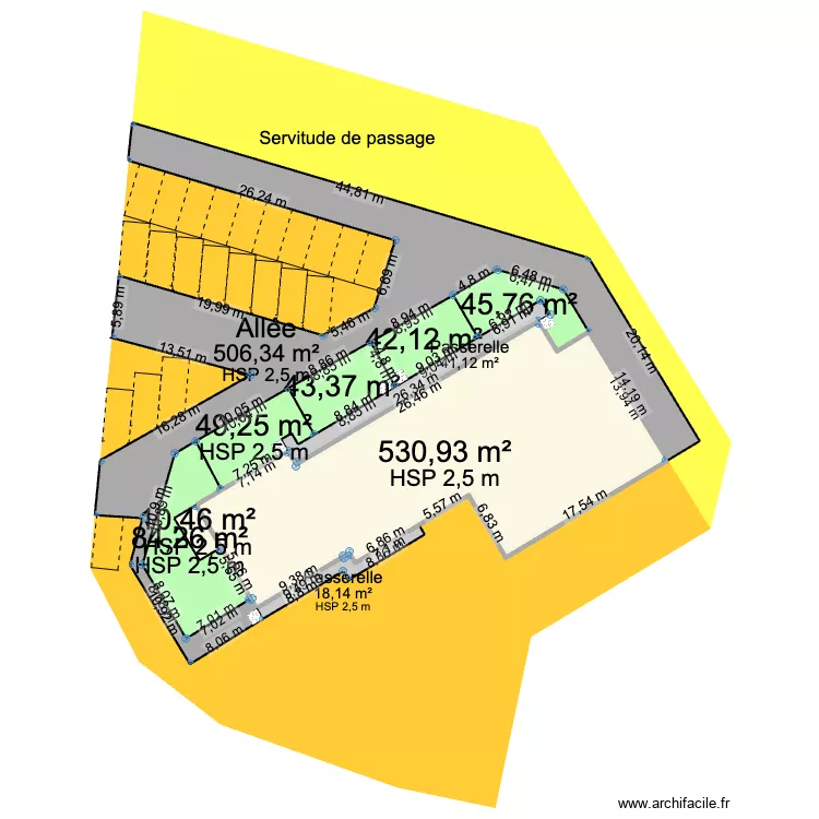 Kuprianof 2. Plan de 10  et 1372 m²