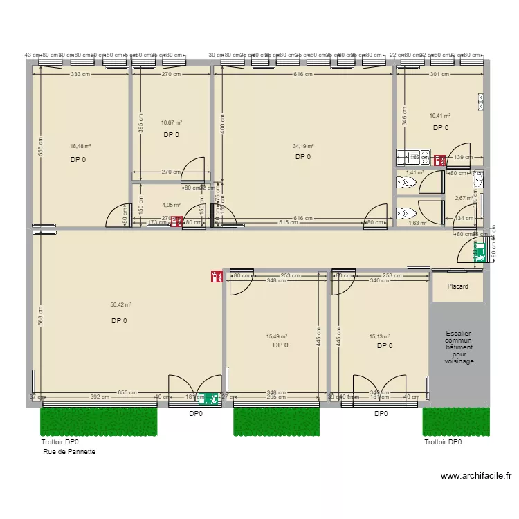 WIMOOV &Eacute;VREUX AVANT TRAVAUX. Plan de 
