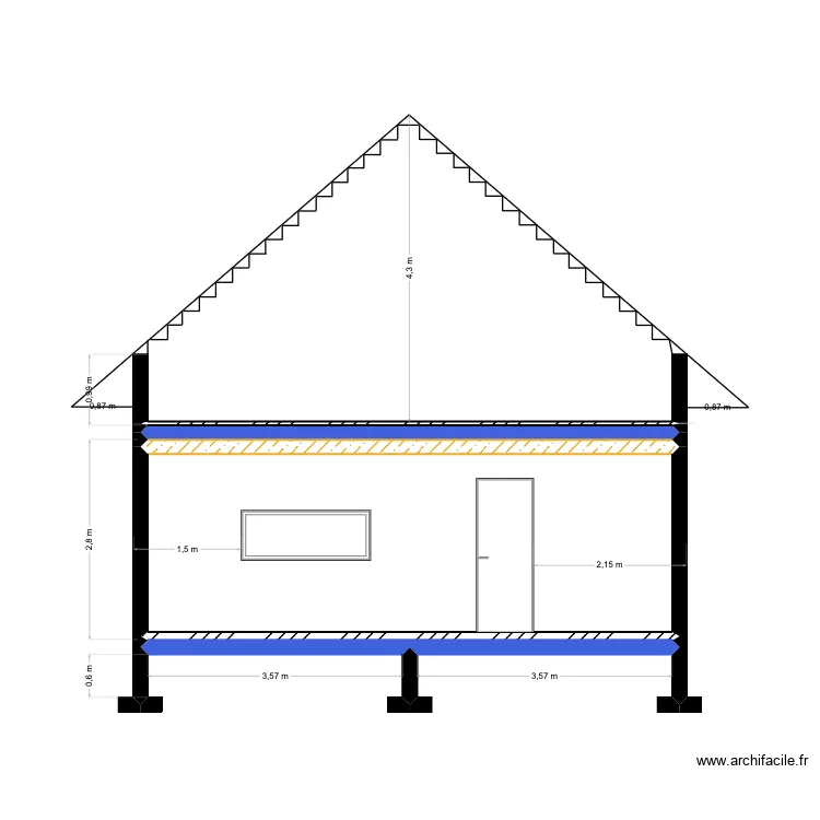 Exemple coupe plan. Plan de Exemple coupe plan. Plan de