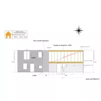 PC 5  Fa&ccedil;ade Sud avant travaux