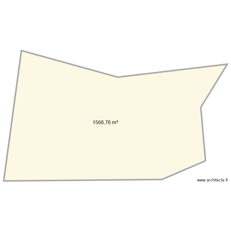 projet labyryete. Plan de 1 pièce et 1569 m2