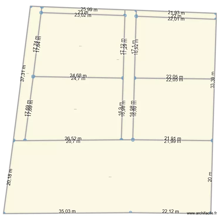 plan de masse. Plan de 8 et 3007 m² plan de masse. Plan de 8 et 3007 m²