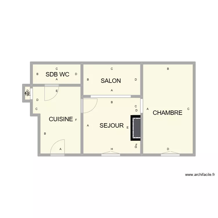 PLAN NIMES COTELE PLB. Plan de 