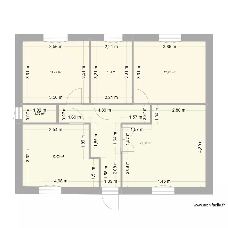 pallanne 1985. Plan de 
