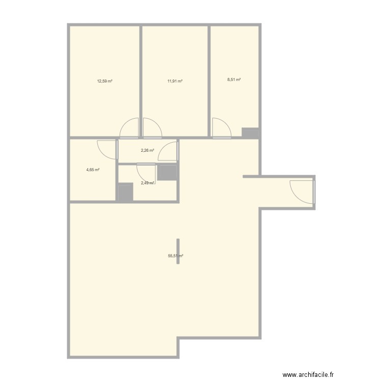 Vaugirard 235 AMENAGEMENT 6. Plan de 0 pièce et 0 m2