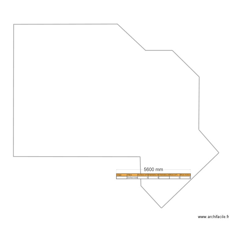 maison. Plan de 0 pièce et 0 m2