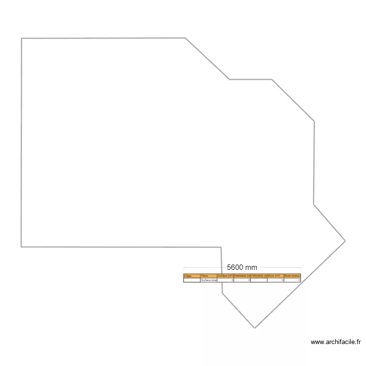 maison. Plan de maison. Plan de