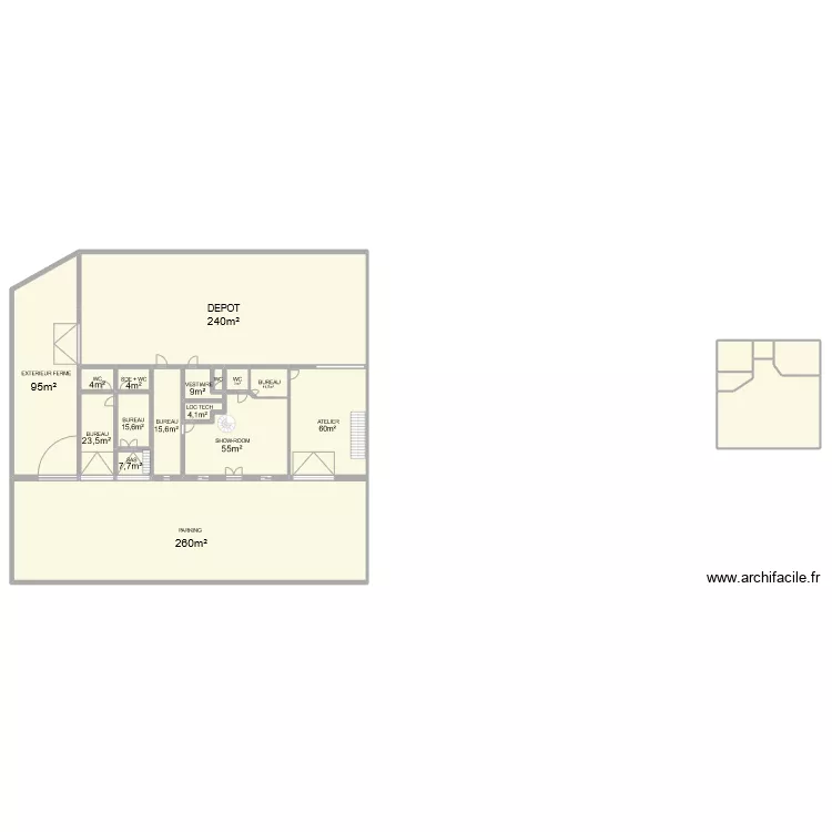 rdc. Plan de 