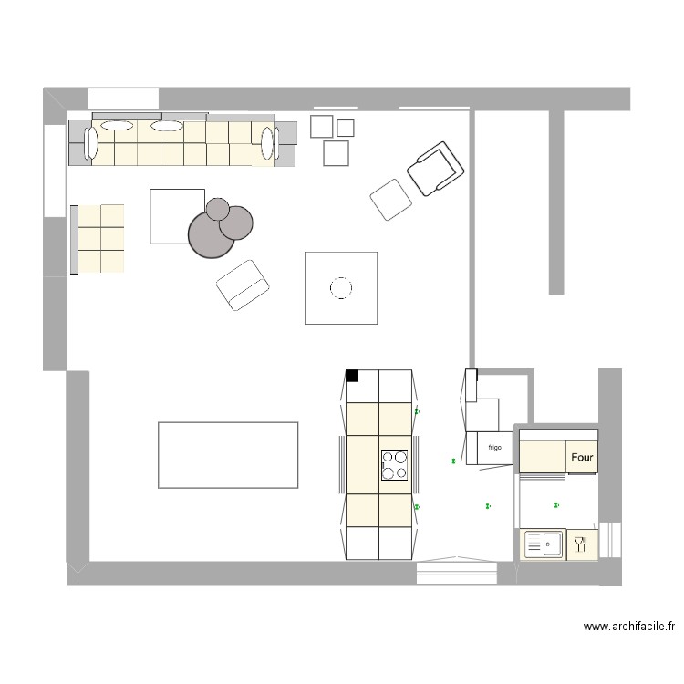 cuisine 5. Plan de 0 pièce et 0 m2