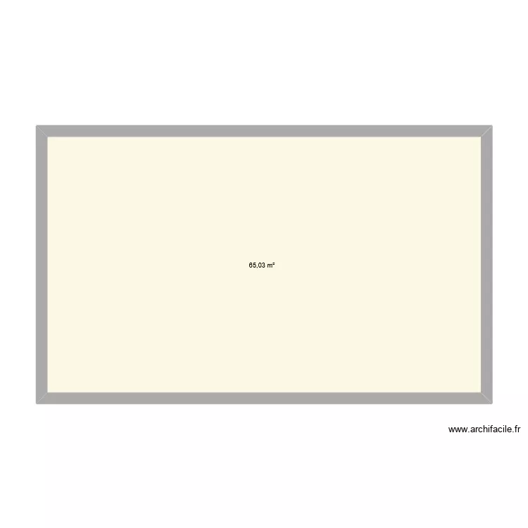 institut sparadise. Plan de 1  et 65 m²