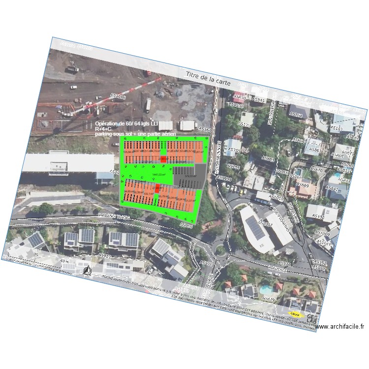 AS 1187 - BEAUSEJOUR . Plan de 0 pièce et 0 m2