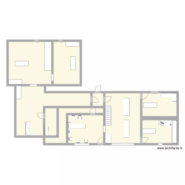 Clinique. Plan de 10 et 186 m² Clinique. Plan de 10 et 186 m²