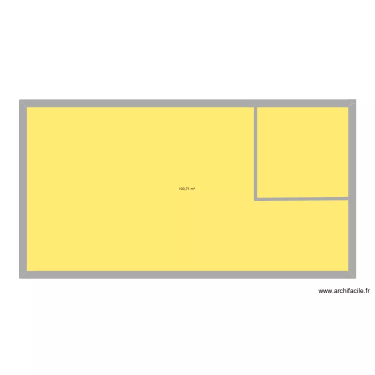 Maison Pajaudière R+1;. Plan de 1 et 101 m² Maison Pajaudière R+1;. Plan de 1 et 101 m²
