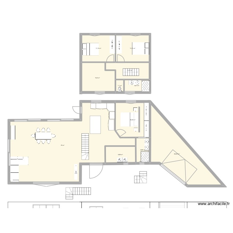 maison 2. Plan de 0 pièce et 0 m2