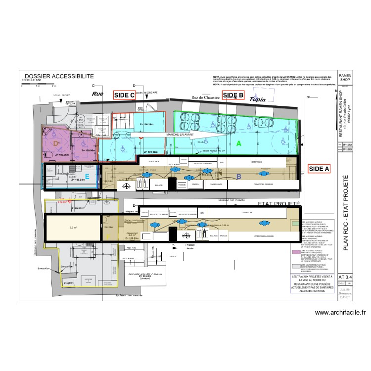 TASTER LYON 2 (2). Plan de 0 pièce et 0 m2