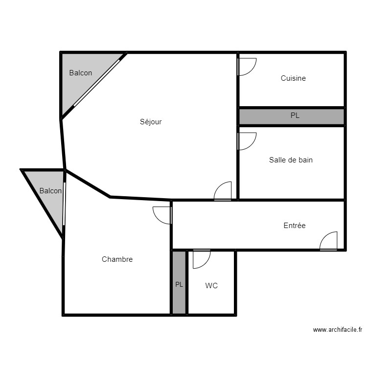 Plan BOUTINN. Plan de 10 pièces et 139 m2