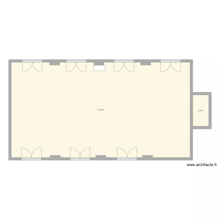 domaine du t. Plan de 
