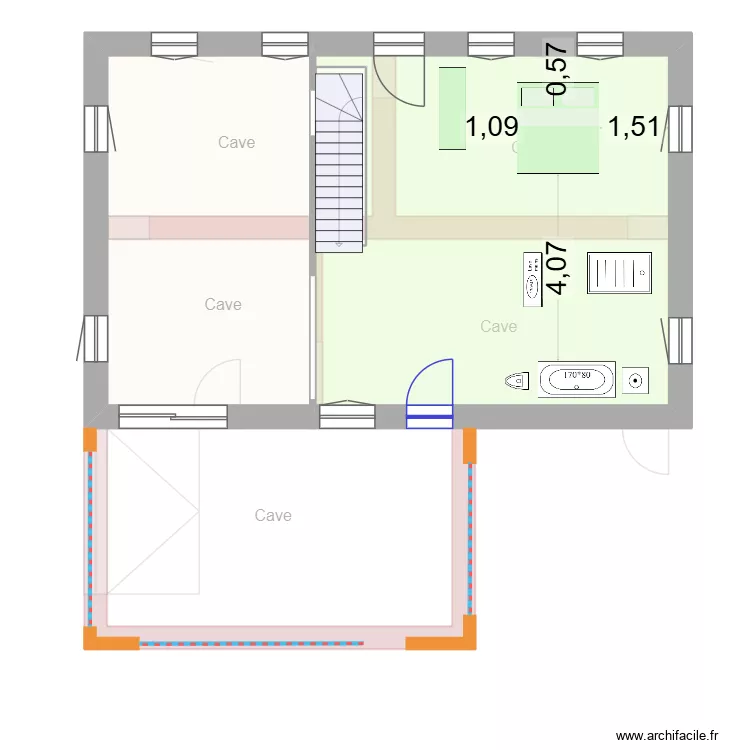 BREI-1 Maison+Annexe New1. Plan de 