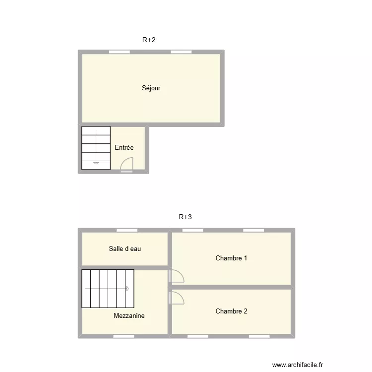 2510 LEREST DUPLEX. Plan de 