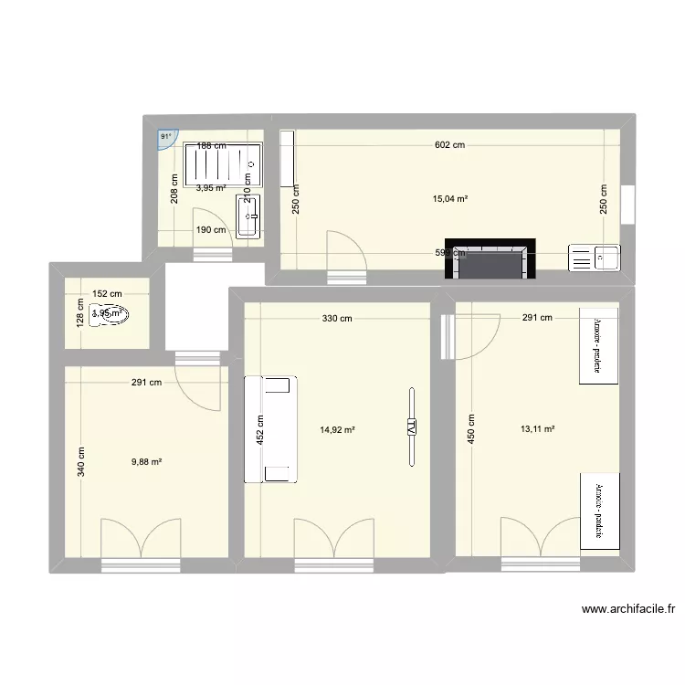 BEAUZELLE T2. Plan de BEAUZELLE T2. Plan de