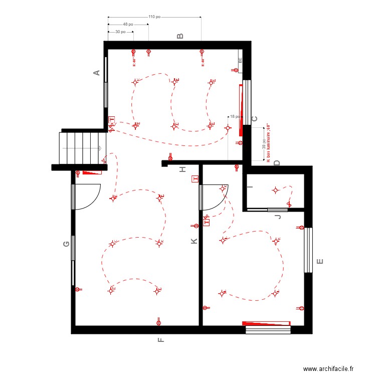 Theberge Électrique. Plan de 0 pièce et 0 m2